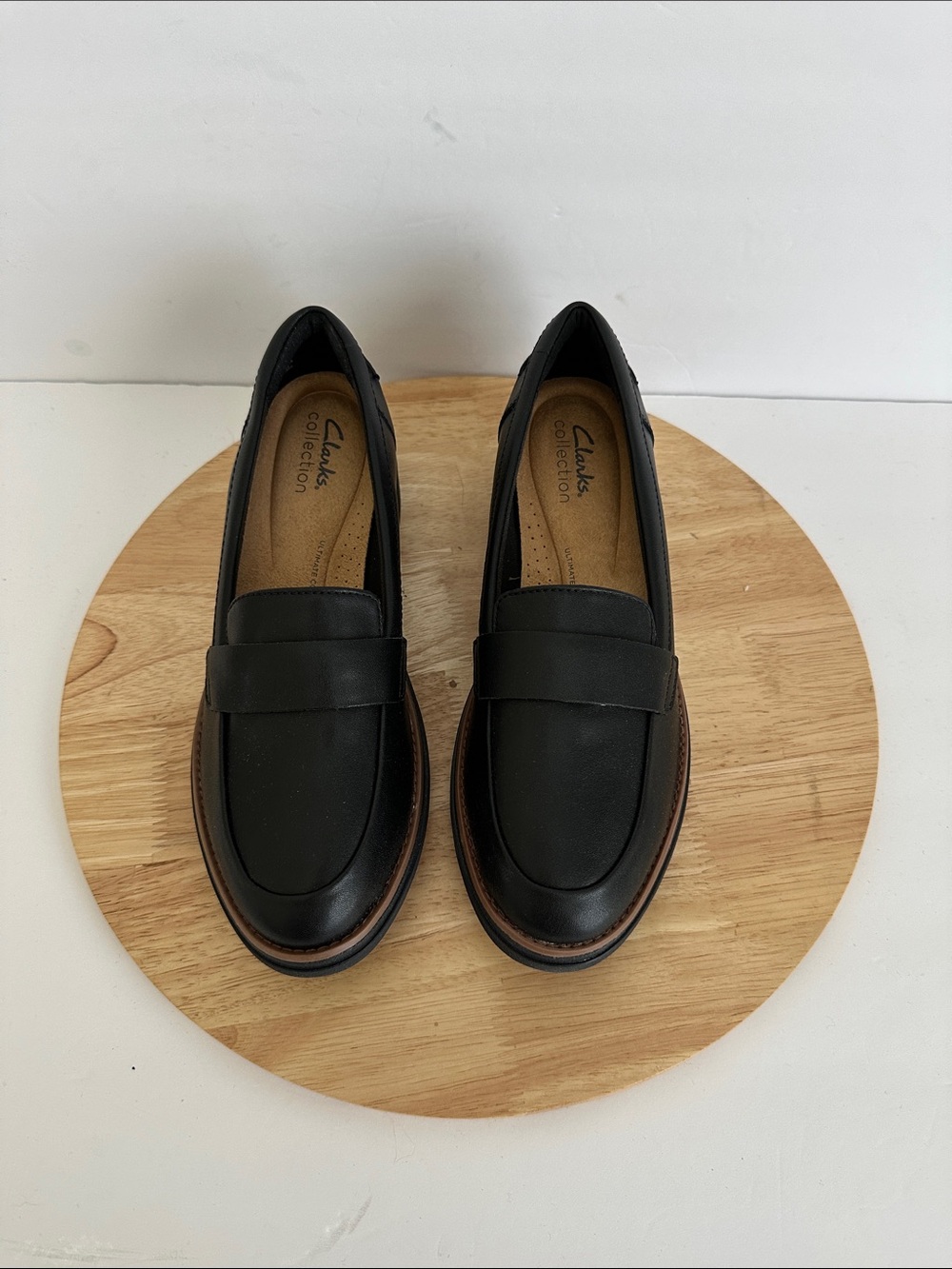 Clarks Sharon Gracie Womens Round Closed Toe Loafers
